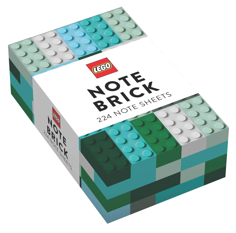 Amazon | LEGO® Note Brick (Blue-Green) (LEGO x Chronicle